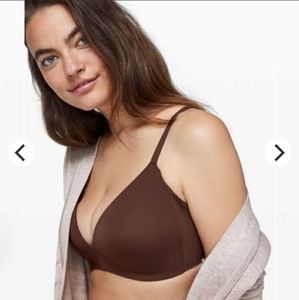 cherry cola Lululemon Take Shape Bra